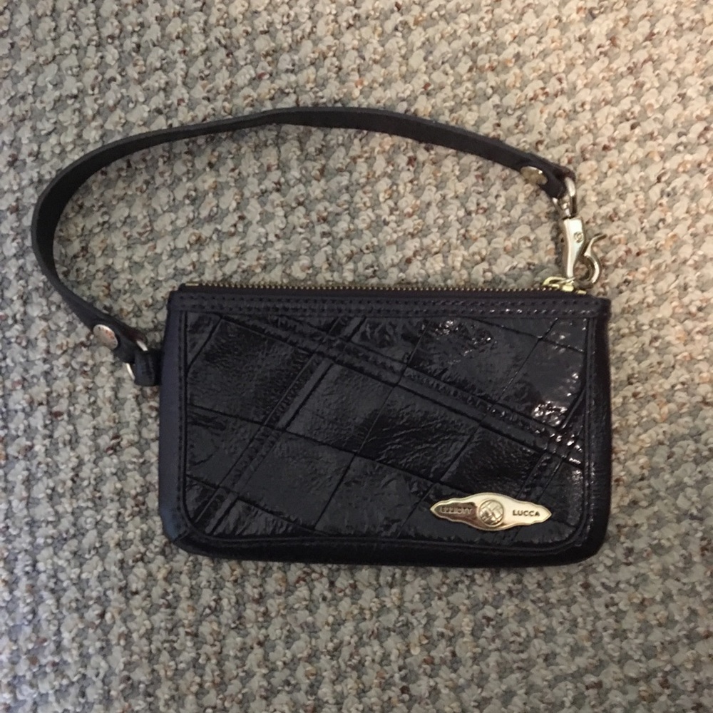 Elliott Lucca 💜purple wristlet💜